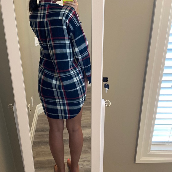 Zara Long Sleeve Shirt Dress (S) - Picture 8 of 8